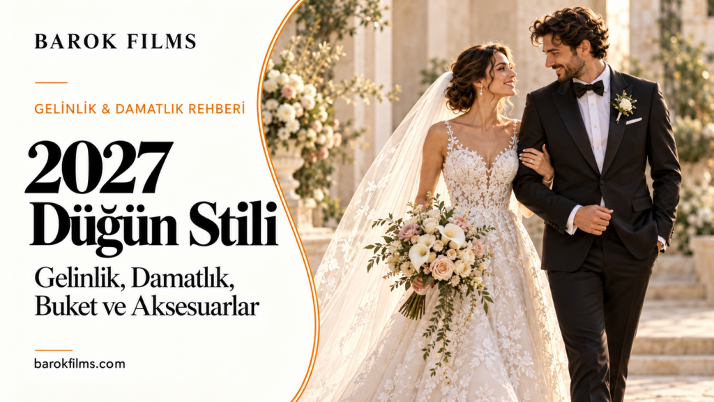 2027 Gelinlik ve Damatlık Trendleri, Buket ve Aksesuarlar